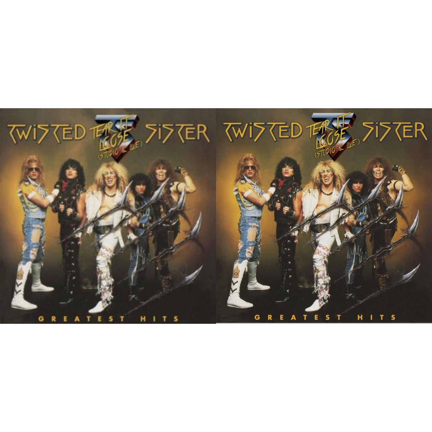 Greatest Hits -Tear It Loose - Atlantic Years - Studio & Live (Translucent Gold LP Vinyl/Limited) & Greatest Hits (Clear Red Vinyl/Limited Anniversary Edition/2LP)