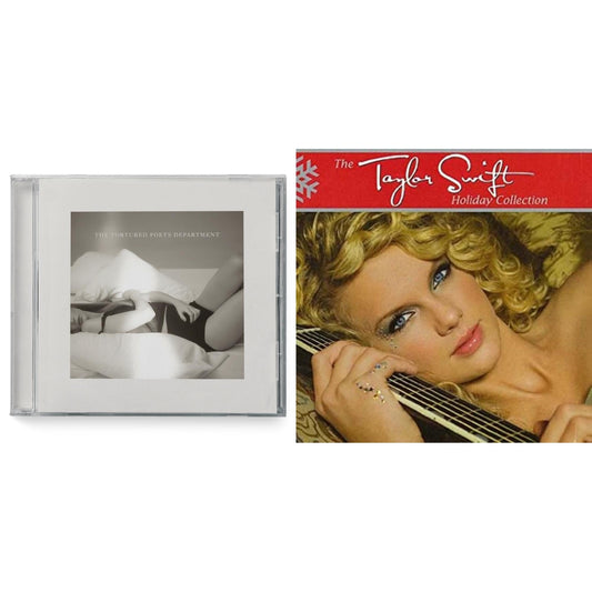 This is a 2 CD SKU bundle.
1.This CD is brand new.Format: CDThis item's title is: Tortured Poets Department (X) (Manuscript- Bonus Track)Artist: Taylor SwiftBarcode: 602465081343Release Date: 4/19/2024
2.This CD is brand new.