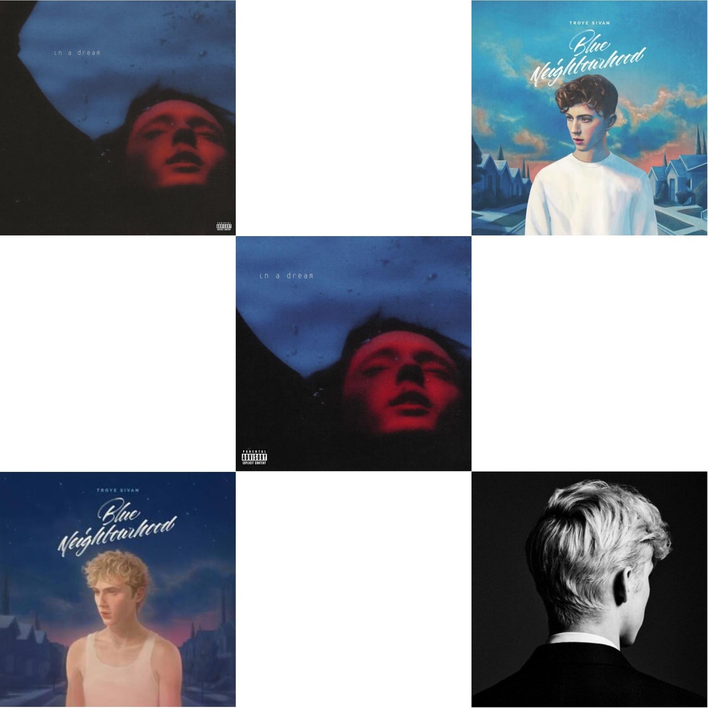 In A Dream (5 Year Anniversary) (Red/Blue Swirl LP Vinyl/Ep) & Blue Neighbourhood Ten Years On (10Th Anniversary) (Blush Pink/Aqua Blue Vinyl/2LP) & In A Dream (Ep) (Light & Dark Blue Splatter LP Vinyl/180G) & Blue Neighbourhood & Bloom