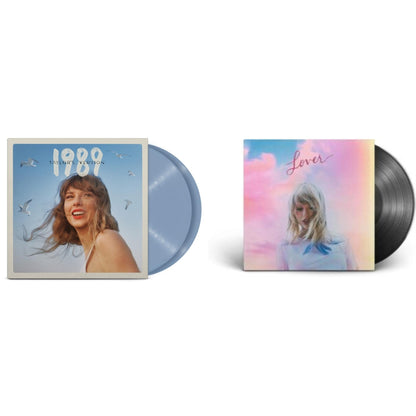 1989 (Taylor's Version) (2LP/Crystal Skies Blue Vinyl) & Lover (2LP)