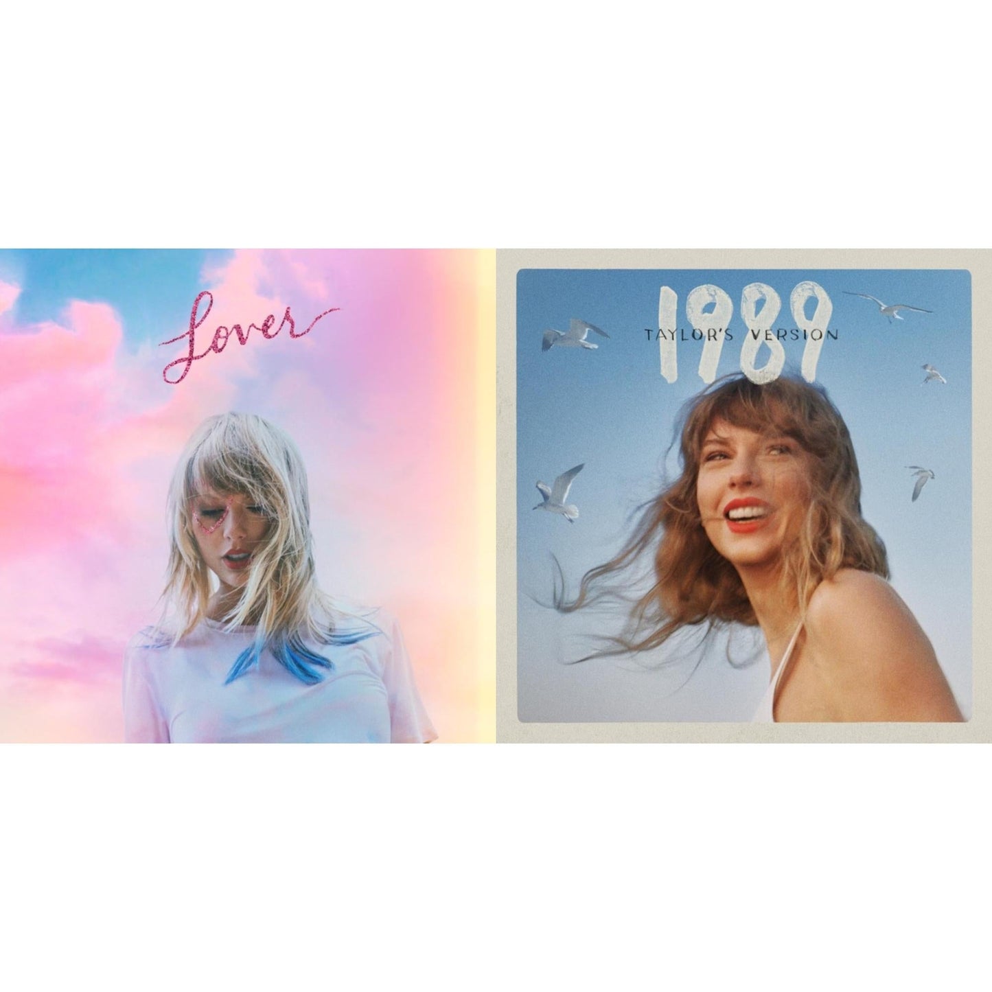 1989 (Taylor's Version) & Lover (Deluxe) (Version 2)