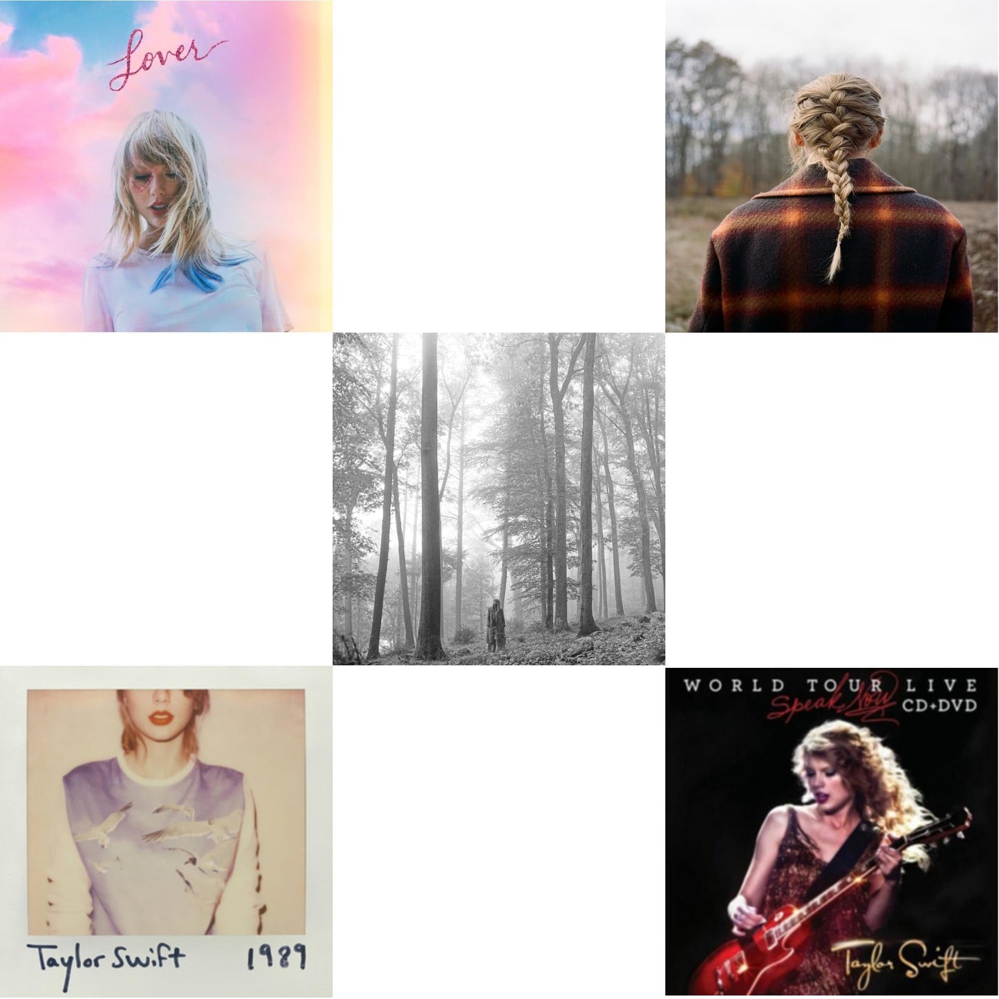 This is a 5 CD SKU bundle.
1.This CD is brand new.Format: CDMusic Style: VocalThis item's title is: Folklore (Edited)Artist: Taylor SwiftLabel: REPUBLICBarcode: 602435034799Release Date: 8/7/2020
2.This CD is brand new.