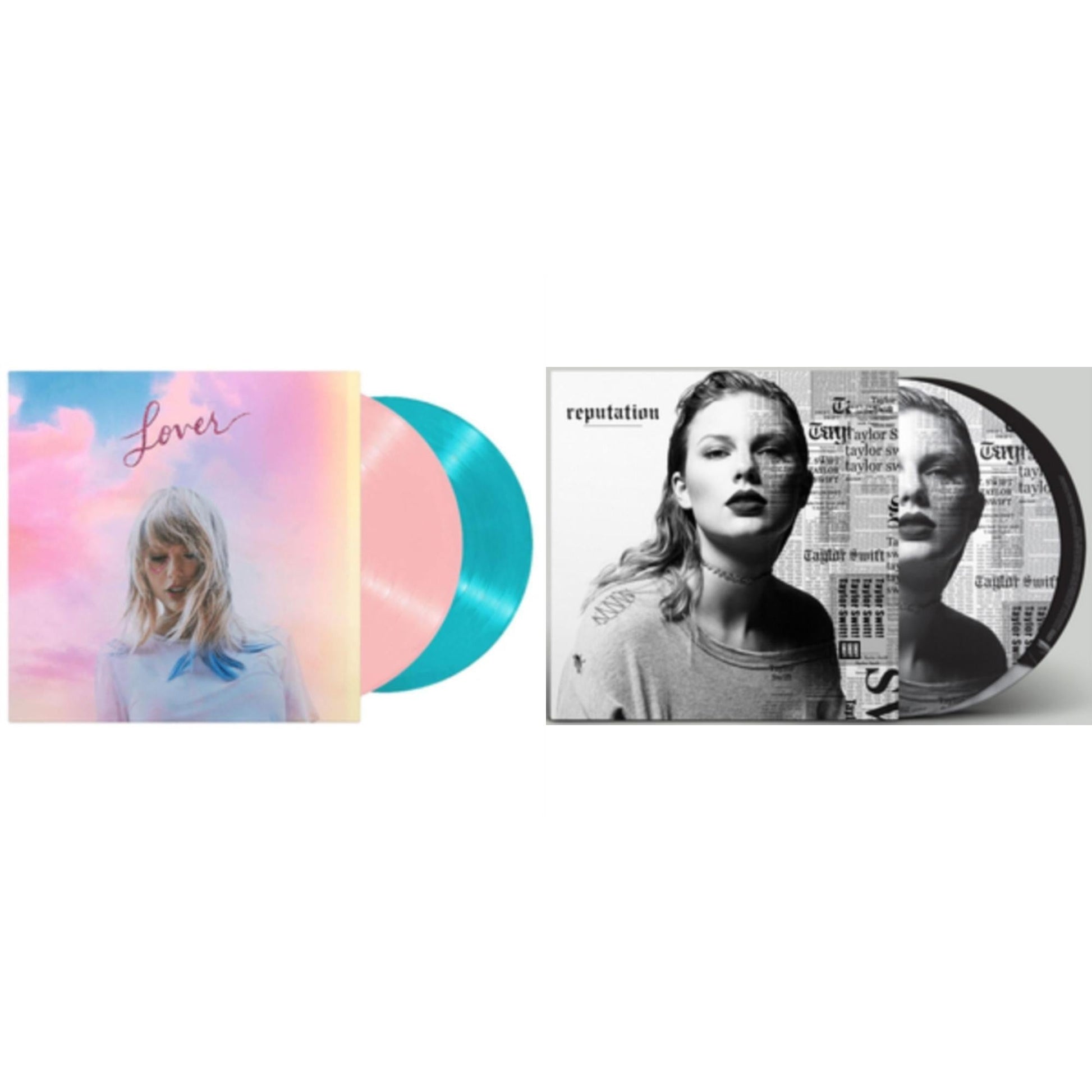 This is a 2 LP Vinyl SKU bundle.
1.This LP Vinyl is brand new.Format: LP VinylMusic Style: BubblegumThis item's title is: LoverArtist: Taylor SwiftLabel: Rock/PopBarcode: 602508148453Release Date: 11/15/2019
2.This LP Vinyl is brand new.