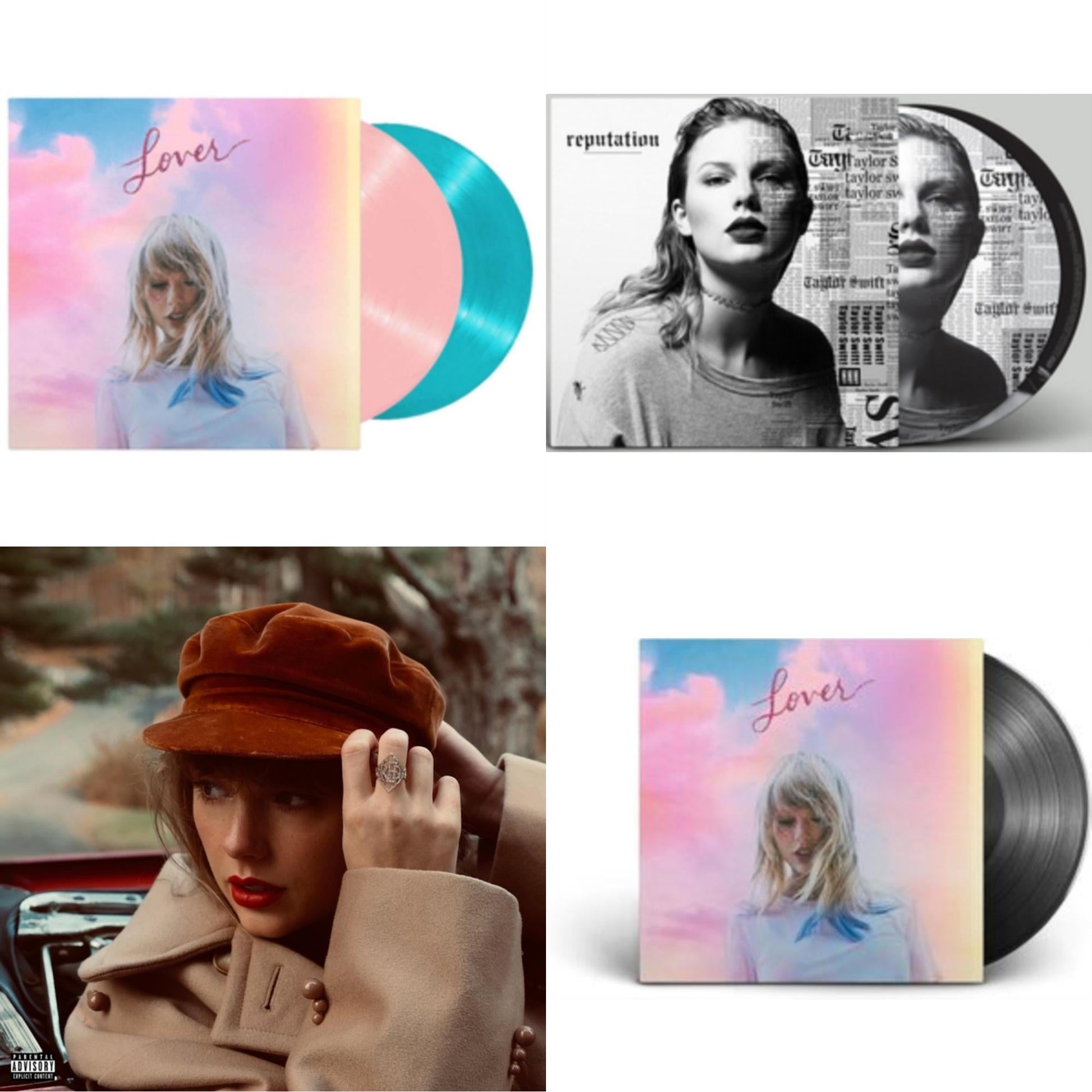 This is a 4 LP Vinyl SKU bundle.
1.This LP Vinyl is brand new.Format: LP VinylMusic Style: BalladThis item's title is: Red (Taylor's Version) (4LP)Artist: Taylor SwiftLabel: REPUBLICBarcode: 602438633258Release Date: 11/12/2021
2.This LP Vinyl is brand new.
