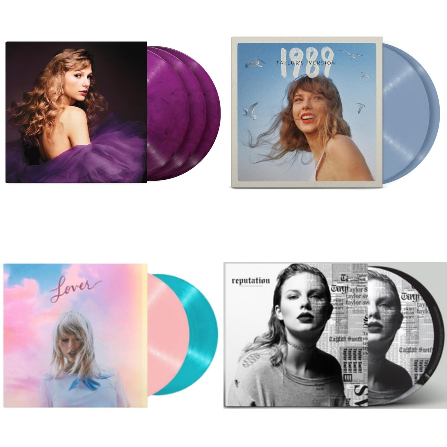 This is a 4 LP Vinyl SKU bundle.
1.This LP Vinyl is brand new.Format: LP VinylMusic Style: CountryThis item's title is: Speak Now (Taylor's Version) (Orchid Marbled Vinyl/3LP)Artist: Taylor SwiftLabel: TAYLOR SWIFT/REPUBLIC RECORDSBarcode: 602448438034Release Date: 7/7/2023
2.