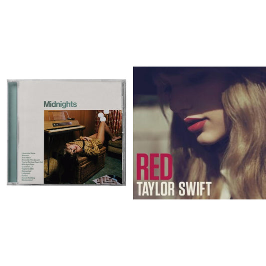 Taylor Swift - Midnights (X) (Jade Green CD) & Red