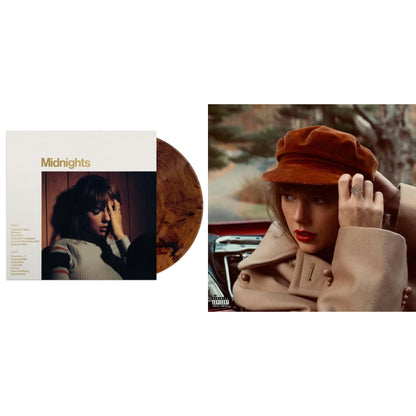 Red (Taylor's Version) (4LP) & Midnights (X) (Mahogany Color LP Vinyl)