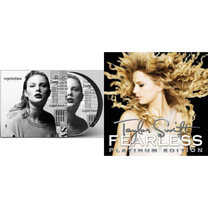 This is a 2 LP Vinyl SKU bundle.
1.This LP Vinyl is brand new.Format: LP VinylMusic Style: CountryThis item's title is: Fearless Platinum EditionArtist: Taylor SwiftLabel: Universal Music Group InternationalBarcode: 843930021147Release Date: 5/6/2016
2.This LP Vinyl is brand new.
