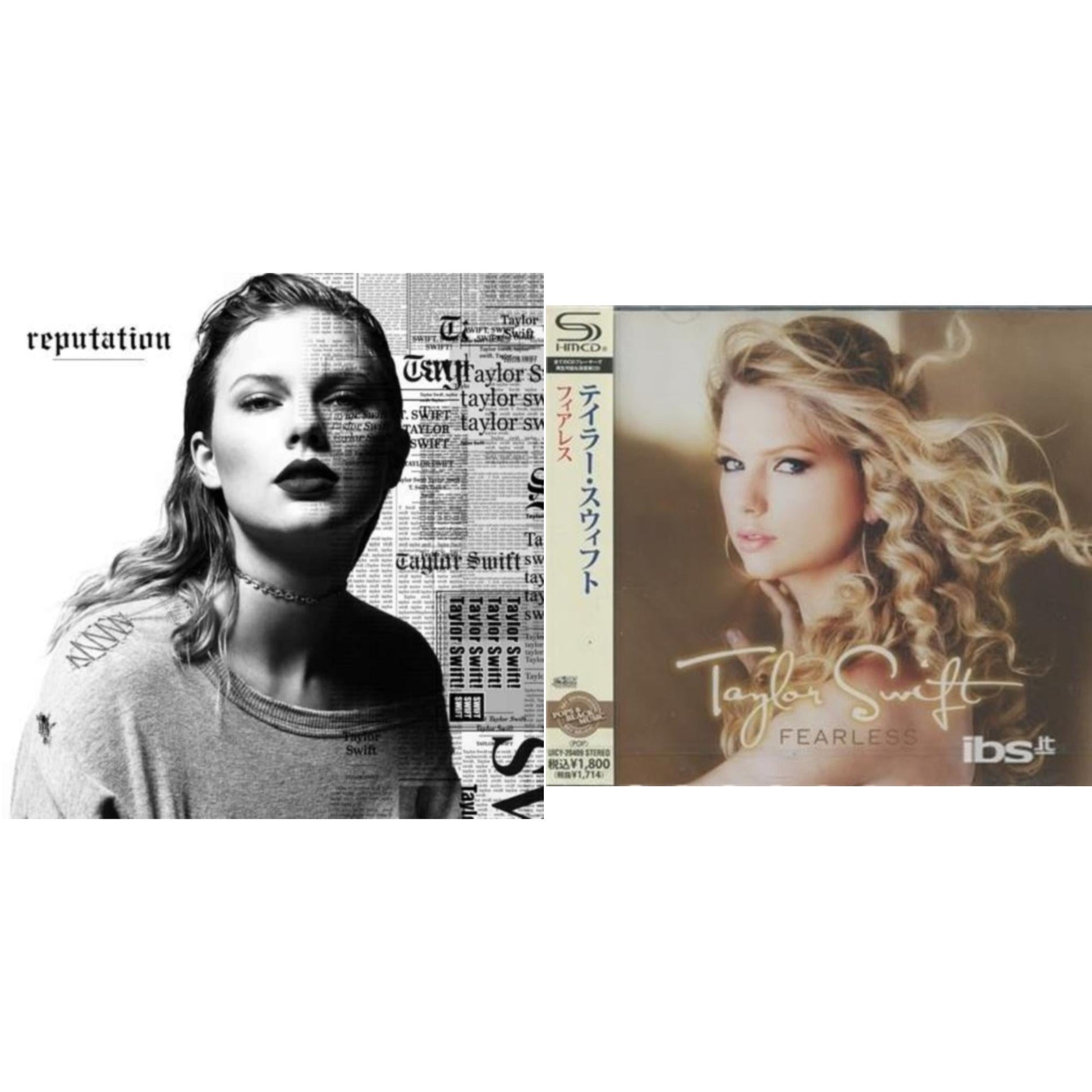 This is a 2 CD SKU bundle.
1.This CD is brand new.Format: CDMusic Style: CountryThis item's title is: FearlessArtist: Taylor SwiftLabel: Big Machine RecordsBarcode: 4988005724175Release Date: 10/24/2012
2.This CD is brand new.