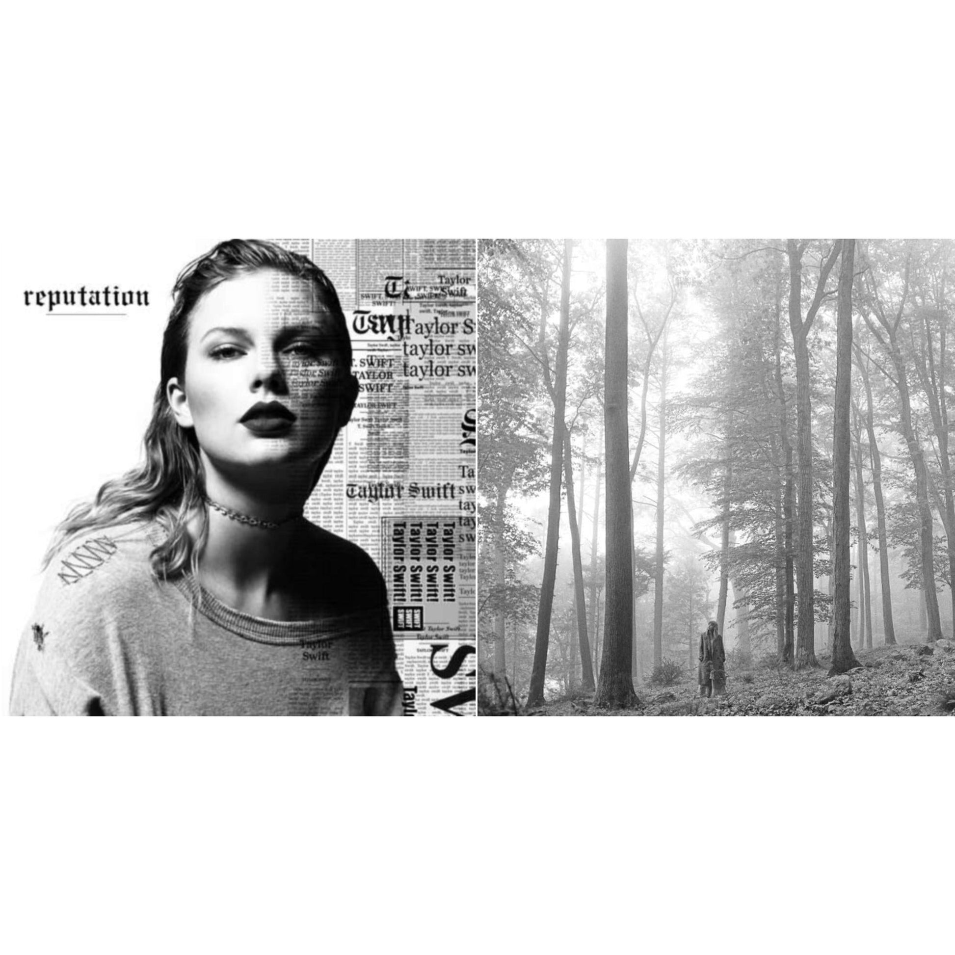 This is a 2 CD SKU bundle.
1.This CD is brand new.Format: CDMusic Style: ElectroThis item's title is: ReputationArtist: Taylor SwiftLabel: Big Machine RecordsBarcode: 843930033102Release Date: 11/10/2017
2.This CD is brand new.