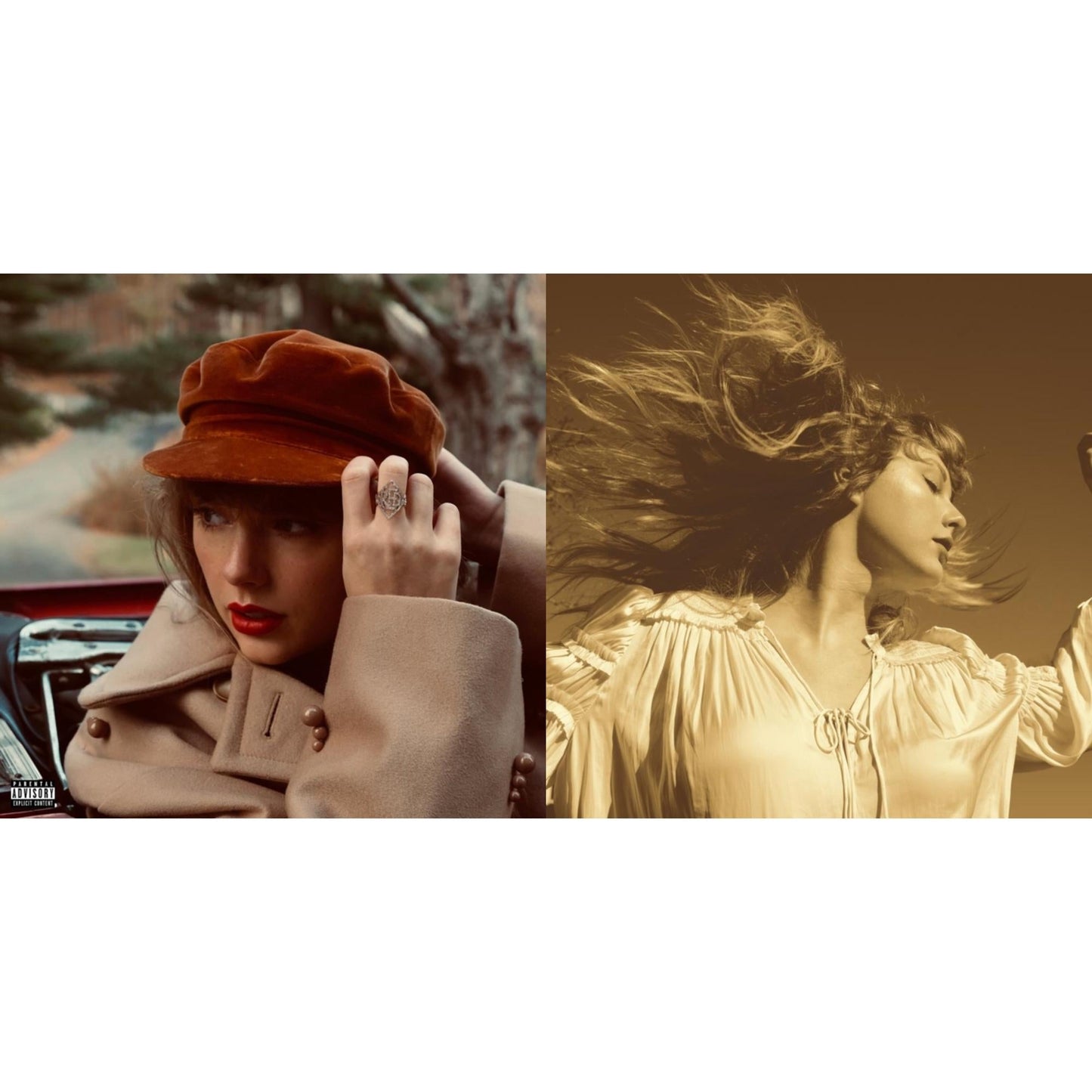 Fearless (Taylor's Version) (Gold Vinyl/3LP) & Red (Taylor's Version) (4LP)