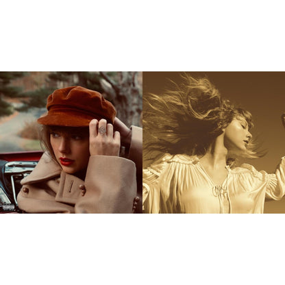 Fearless (Taylor's Version) (Gold Vinyl/3LP) & Red (Taylor's Version) (4LP)