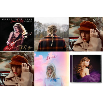 This is a 6 CD SKU bundle.
1.This CD is brand new.Format: CDMusic Style: Alternative RockThis item's title is: Evermore (X)Artist: Taylor SwiftLabel: REPUBLICBarcode: 602435648583Release Date: 12/18/2020
2.This CD is brand new.