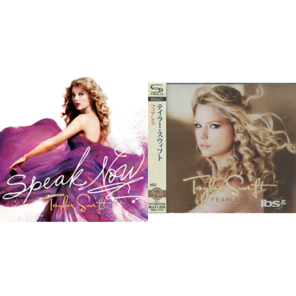 This is a 2 CD SKU bundle.
1.This CD is brand new.Format: CDMusic Style: CountryThis item's title is: FearlessArtist: Taylor SwiftLabel: Big Machine RecordsBarcode: 4988005724175Release Date: 10/24/2012
2.This CD is brand new.