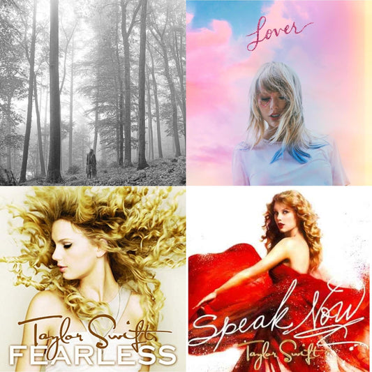 This is a 4 CD SKU bundle.
1.This CD is brand new.Format: CDMusic Style: VocalThis item's title is: Folklore (Edited)Artist: Taylor SwiftLabel: REPUBLICBarcode: 602435034799Release Date: 8/7/2020
2.This CD is brand new.