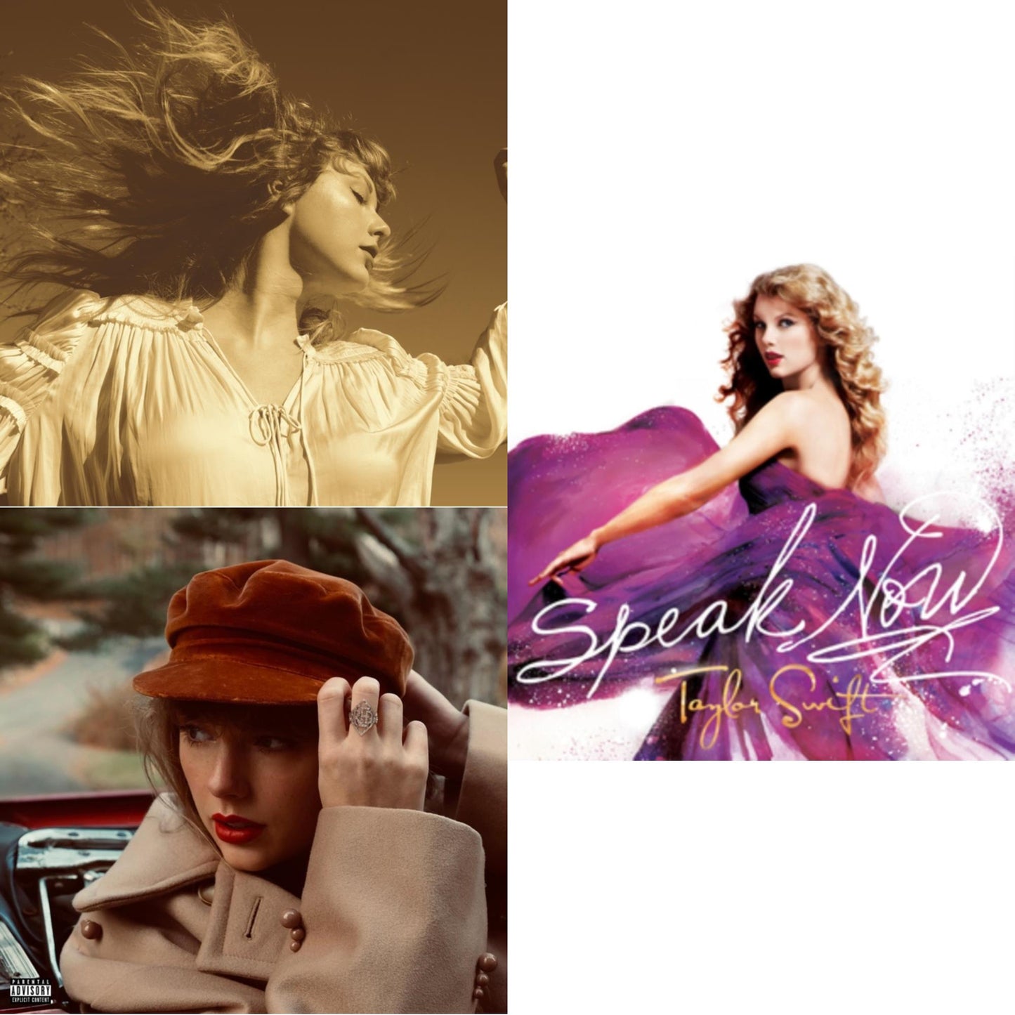 This is a 3 CD SKU bundle.
1.This CD is brand new.Format: CDMusic Style: Rock & RollThis item's title is: Fearless (Taylor's Version) (2CD)Artist: Taylor SwiftBarcode: 602435845098Release Date: 4/9/2021
2.This CD is brand new.