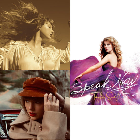 This is a 3 CD SKU bundle.
1.This CD is brand new.Format: CDMusic Style: Rock & RollThis item's title is: Fearless (Taylor's Version) (2CD)Artist: Taylor SwiftBarcode: 602435845098Release Date: 4/9/2021
2.This CD is brand new.