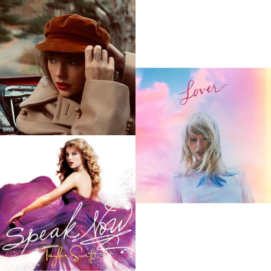 Red (Taylor's Version) (X) (2CD) & Speak Now & Lover (Deluxe) (Version 4)