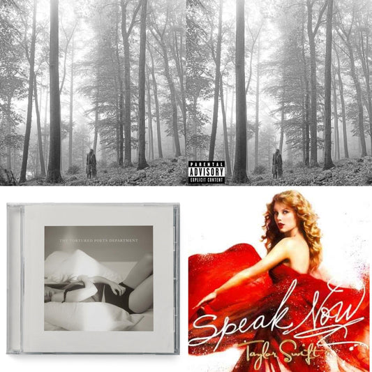 This is a 4 CD SKU bundle.
1.This CD is brand new.Format: CDMusic Style: VocalThis item's title is: Folklore (Edited)Artist: Taylor SwiftLabel: REPUBLICBarcode: 602435034799Release Date: 8/7/2020
2.This CD is brand new.