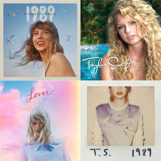 This is a 4 CD SKU bundle.
1.This CD is brand new.Format: CDMusic Style: Synth-popThis item's title is: 1989 (Taylor's Version)Artist: Taylor SwiftLabel: TAYLOR SWIFT / REPUBLIC RECORDBarcode: 602455976567Release Date: 10/27/2023
2.This CD is brand new.
