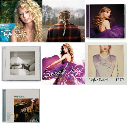 This is a 7 CD SKU bundle.
1.This CD is brand new.Format: CDMusic Style: Alternative RockThis item's title is: Evermore (X)Artist: Taylor SwiftLabel: REPUBLICBarcode: 602435648583Release Date: 12/18/2020
2.This CD is brand new.