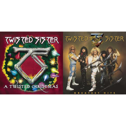 Twisted Christmas (Green LP Vinyl) & Greatest Hits -Tear It Loose - Atlantic Years - Studio & Live (Translucent Gold LP Vinyl/Limited)