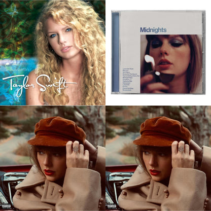 This is a 4 CD SKU bundle.
1.This CD is brand new.Format: CDThis item's title is: Red (Taylor's Version) (X) (2CD)Artist: Taylor SwiftLabel: REPUBLICBarcode: 602438737628Release Date: 11/12/2021
2.This CD is brand new.