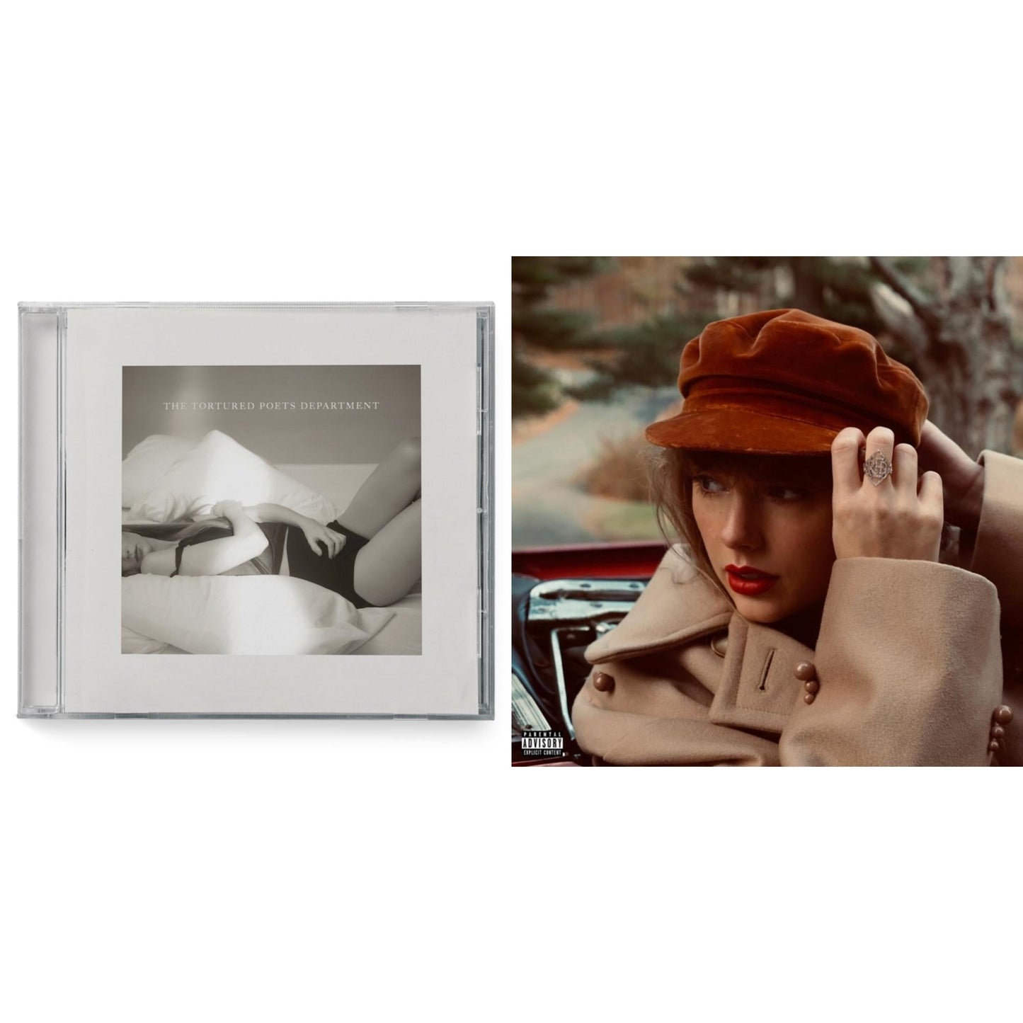 Red (Taylor's Version) (Edited) (2CD) & Tortured Poets Department (X) (Manuscript- Bonus Track)