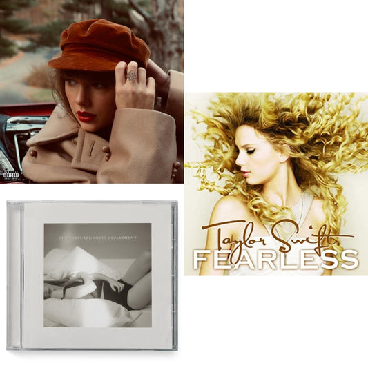 This is a 3 CD SKU bundle.
1.This CD is brand new.Format: CDMusic Style: BalladThis item's title is: Red (Taylor's Version) (Edited) (2CD)Artist: Taylor SwiftLabel: REPUBLICBarcode: 602438737635Release Date: 11/12/2021
2.This CD is brand new.