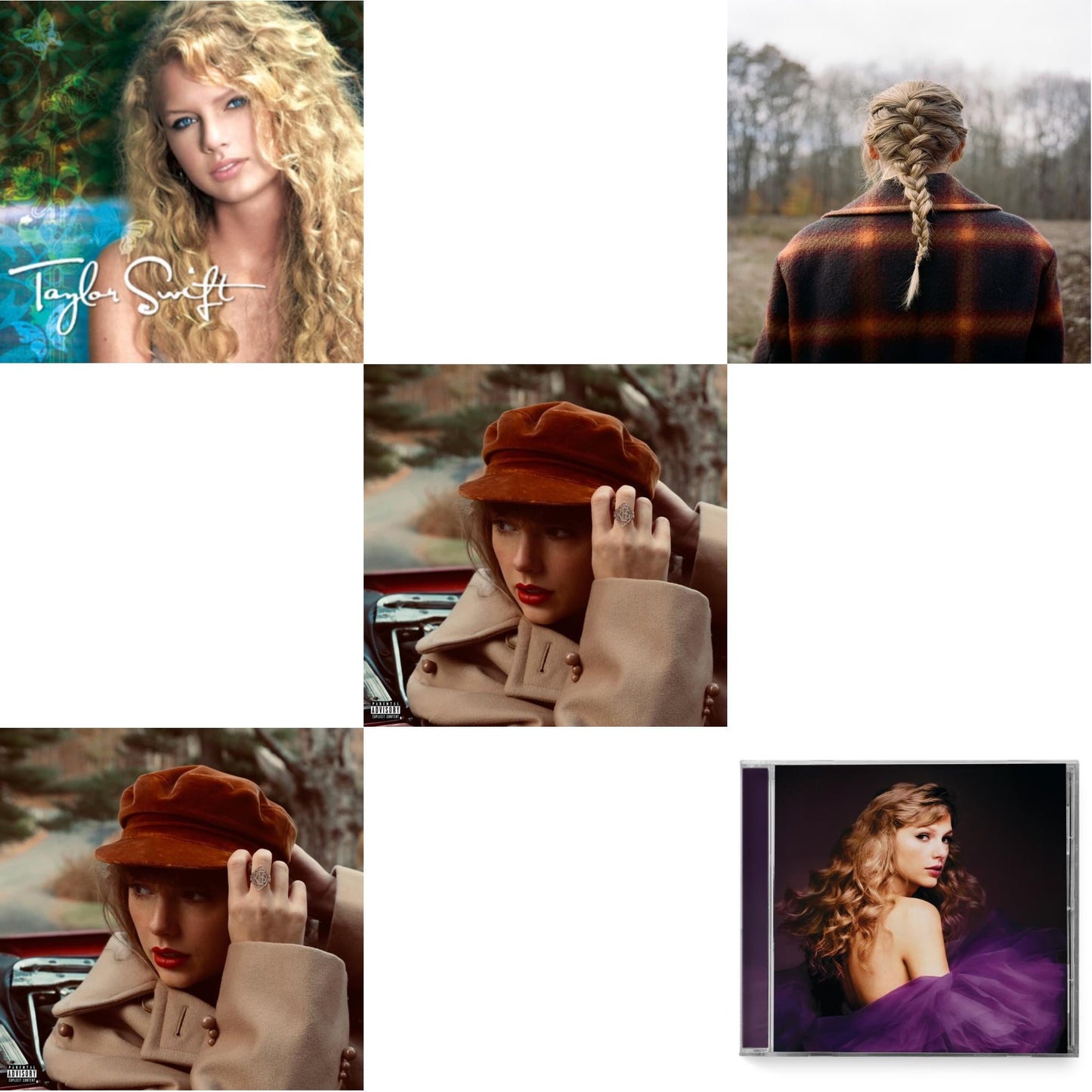 This is a 5 CD SKU bundle.
1.This CD is brand new.Format: CDMusic Style: Alternative RockThis item's title is: Evermore (X)Artist: Taylor SwiftLabel: REPUBLICBarcode: 602435648583Release Date: 12/18/2020
2.This CD is brand new.