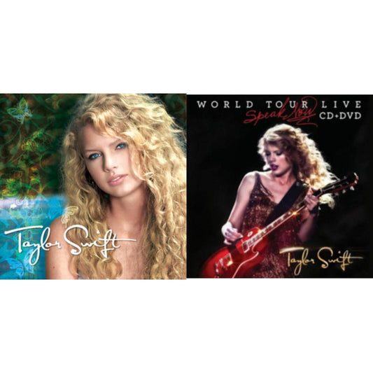 This is a 2 CD SKU bundle.
1.This CD is brand new.Format: CDMusic Style: CountryThis item's title is: Taylor SwiftArtist: Taylor SwiftLabel: Big Machine RecordsBarcode: 602517874695Release Date: 8/3/2009
2.This CD is brand new.