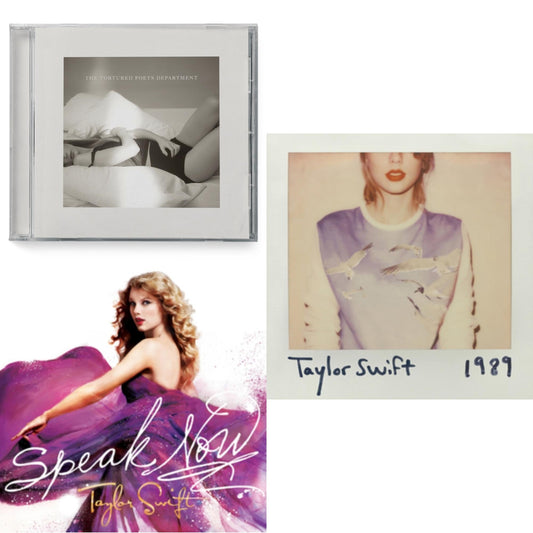 Tortured Poets Department (X) (Manuscript- Bonus Track) & Speak Now & 1989