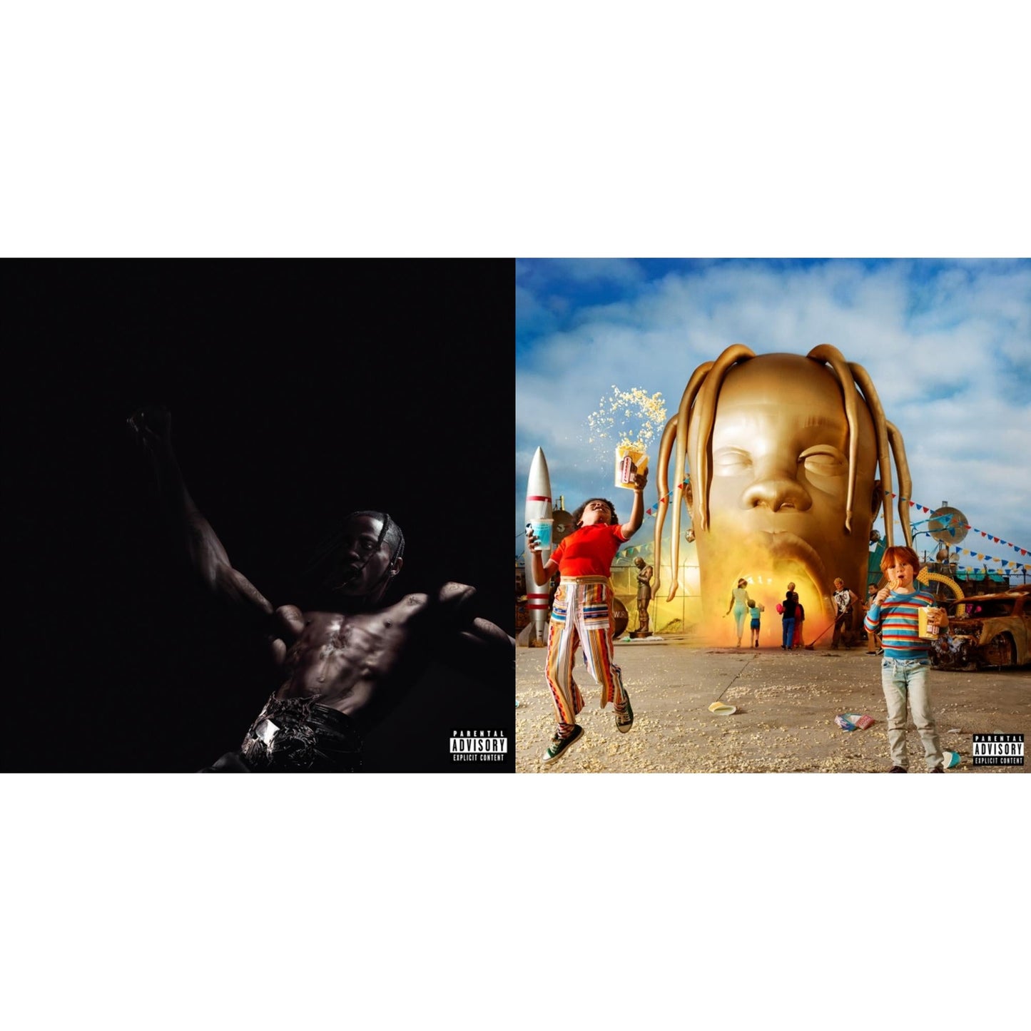 This is a 2 LP Vinyl SKU bundle.
1.This LP Vinyl is brand new.Format: LP VinylMusic Style: TrapThis item's title is: Astroworld (X) (2 LP/150G/Dl Insert)Artist: Travis ScottLabel: EPICBarcode: 190758883618Release Date: 11/16/2018
2.This LP Vinyl is brand new.