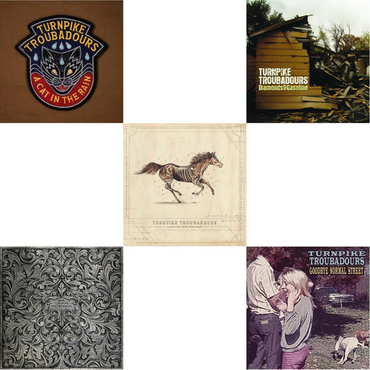Cat In The Rain & Turnpike Troubadours & Long Way From Your Heart & Diamonds & Gasoline & Goodbye Normal Street