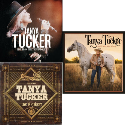 Live At Church Street Station & Live From The Troubadour (Black/Pink/Blue Splatter Vinyl/2LP) & Sweet Western Sound
