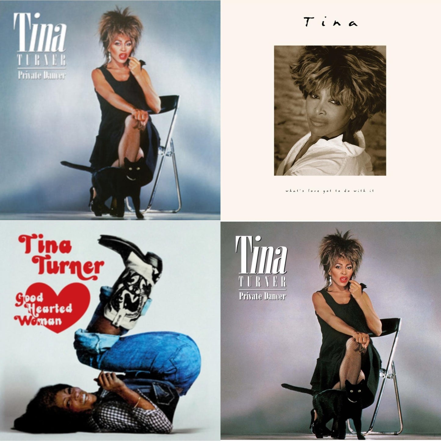 Private Dancer (Sky Blue LP Vinyl) & What's Love Got To Do With It (30Th Anniversary Edition) (2023 Remaster) & Good Hearted Woman & Private Dancer