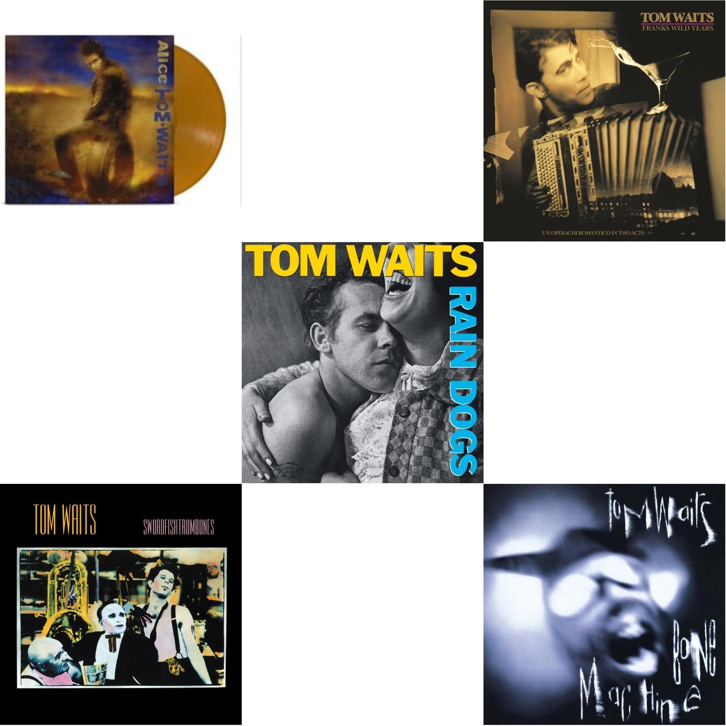 Alice & Frank's Wild Years (Remaster) & Swordfishtrombones (Remaster) & Bone Machine (Remaster) & Rain Dogs (Remaster)