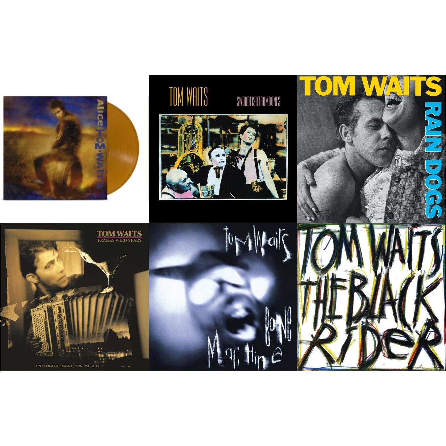Alice & Black Rider (Remaster) & Frank's Wild Years (Remaster) & Swordfishtrombones (Remaster) & Bone Machine (Remaster) & Rain Dogs (Remaster)