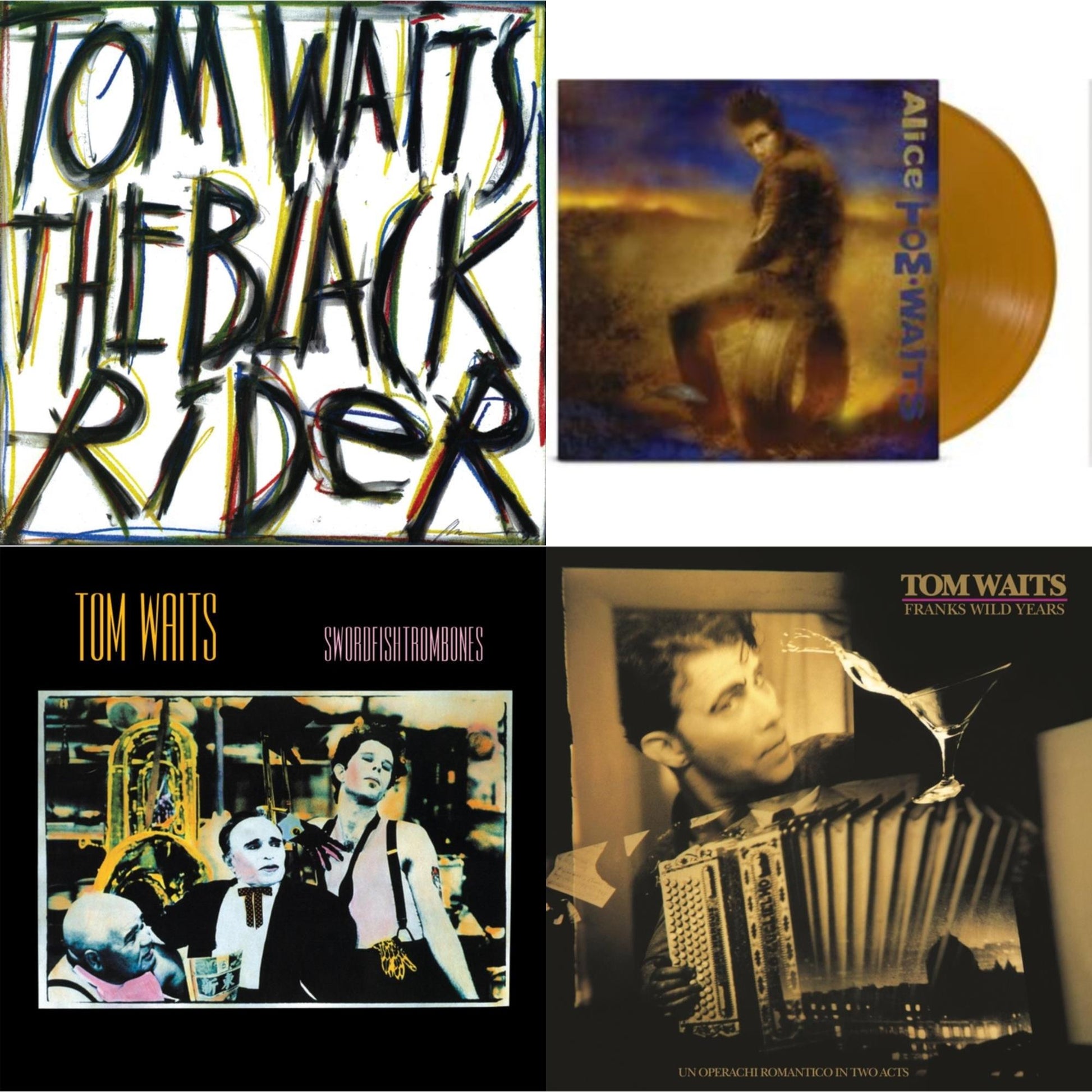 This is a 4 LP Vinyl SKU bundle.
1.This LP Vinyl is brand new.Format: LP VinylMusic Style: Alternative RockThis item's title is: AliceArtist: Tom WaitsLabel: ANTIBarcode: 045778663248Release Date: 10/28/2022
2.This LP Vinyl is brand new.