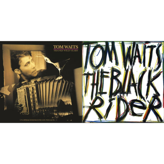 Tom Waits - Black Rider (Remaster) & Frank's Wild Years (Remaster) - LP Vinyl Bundle