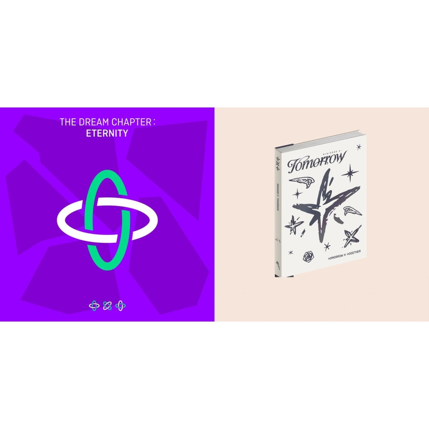 Minisode 3: Tomorrow (Ethereal Ver.) & Dream Chapter: Eternity (Port Version/Photobook/Photocards/Poster/Stickers)