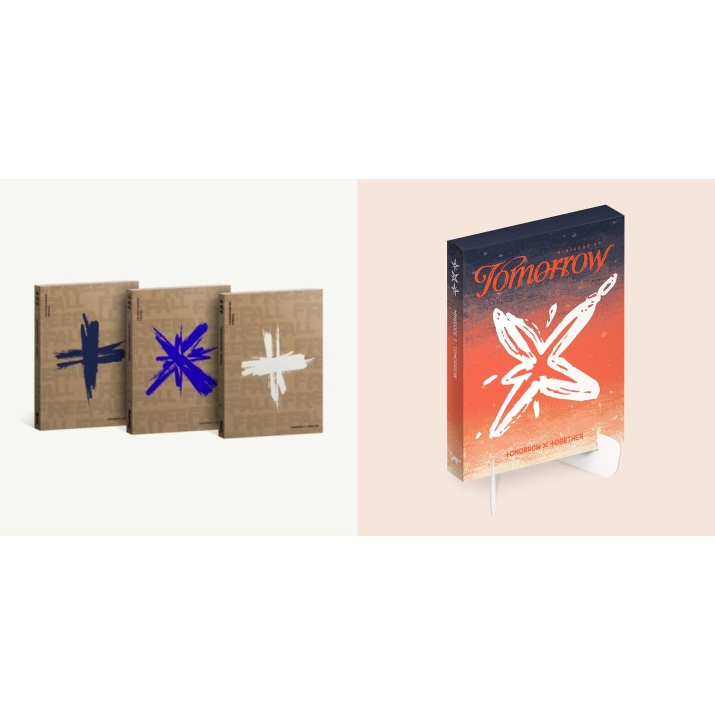 Tomorrow X Together - Minisode 3: Tomorrow (Light Ver.) & Freefall (Reality/Melacholy/Clarity Ver.) - CD Bundle