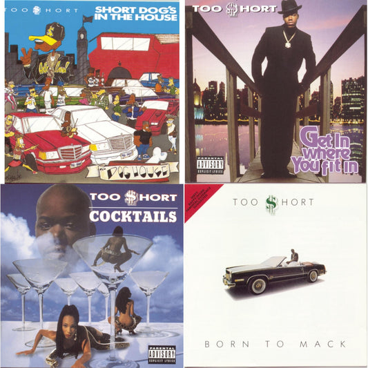 This is a 4 CD SKU bundle.
1.This CD is brand new.Format: CDMusic Style: TechnoThis item's title is: Short Dog�S In The HouseArtist: Too $HortLabel: LEGACYBarcode: 012414134820Release Date: 9/11/1990
2.This CD is brand new.
