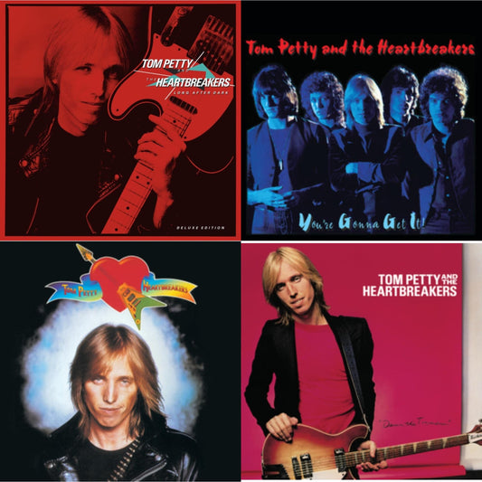 Long After Dark (Deluxe) (2LP) & You're Gonna Get It! (180G) & Tom Petty & The Heartbreakers (180G) & Damn The Torpedoes (180G)