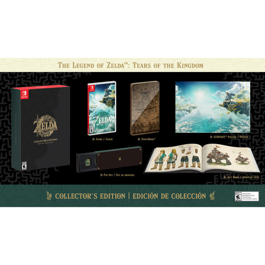 Legend of Zelda: Tears of the Kingdom Collector's Edition - Switch