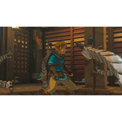 This is brand new.An epic adventure across the land and skies of Hyrule awaits in The Legend of Zelda™: Tears of the Kingdom for Nintendo Switch. The adventure is yours to create in a world fueled by your imagination.