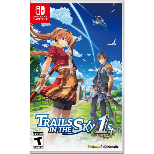 This is brand new.Brace yourself for adventure! This beloved classic follows Estelle Bright and her adoptive brother, Joshua, as they begin their journey to become senior bracers. What starts as a simple mission grows into a battle against a mysterious organization threatening their homeland.