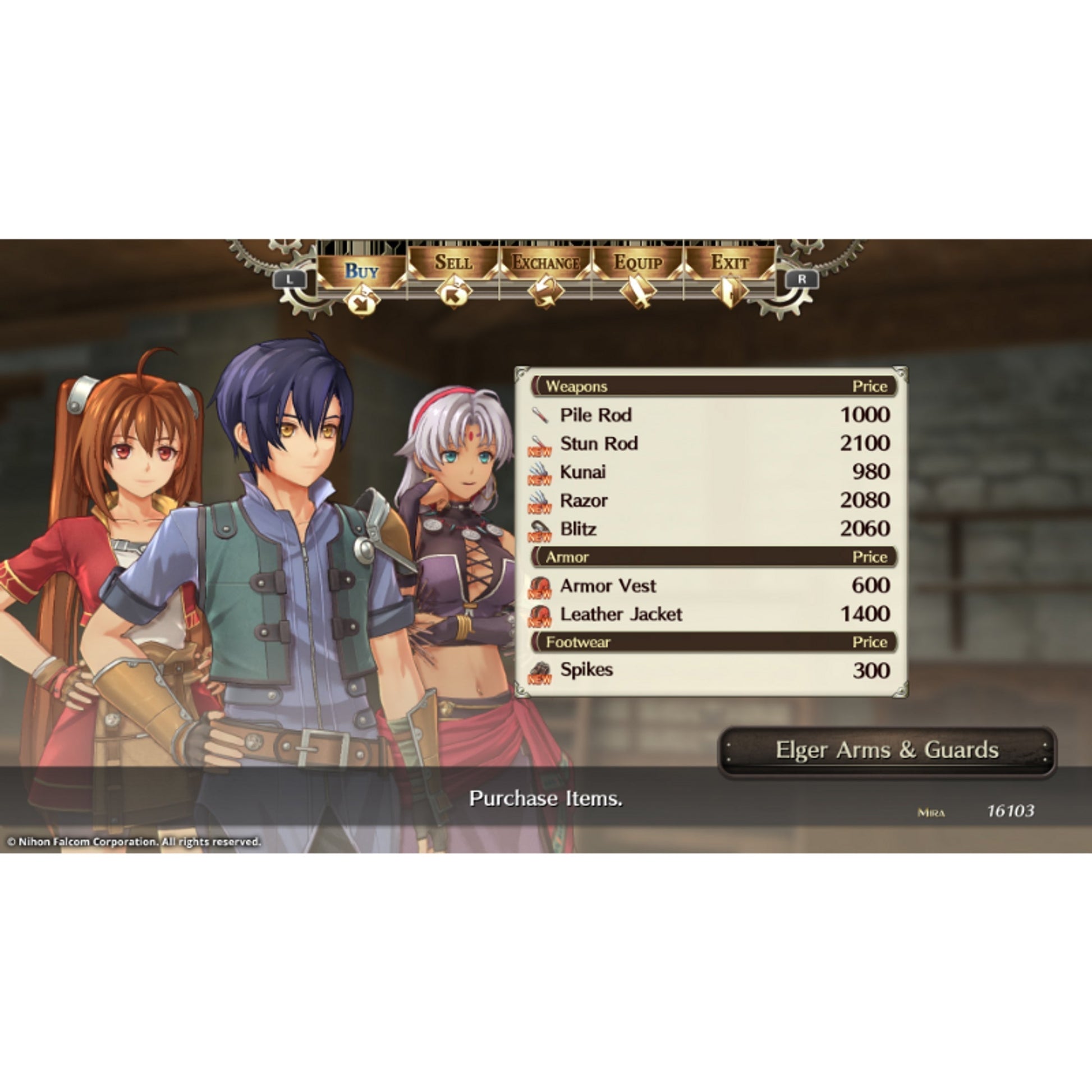 Trails In The Sky: 1st Chapter - Switch