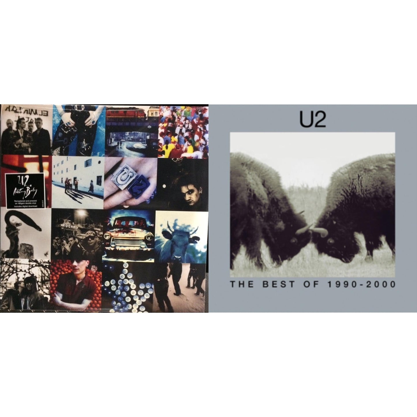 Achtung Baby (180G/2 LP) & Best Of 1990-2000 (2LP)