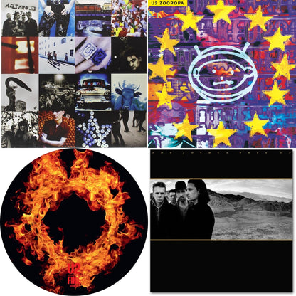 Fire (40Th Anniversary Edition/Picture Disc) & Zooropa (Transparent Yellow/2LP) & Joshua Tree & Achtung Baby (180G/2 LP)